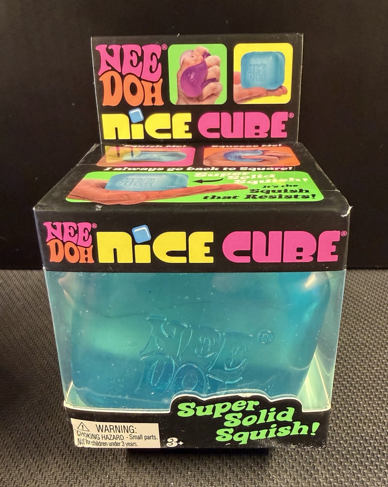 NeeDoh Squishy BUNDLE LOT 4- Viral Tiktok Authentic Schylling Nee Doh! BLUE