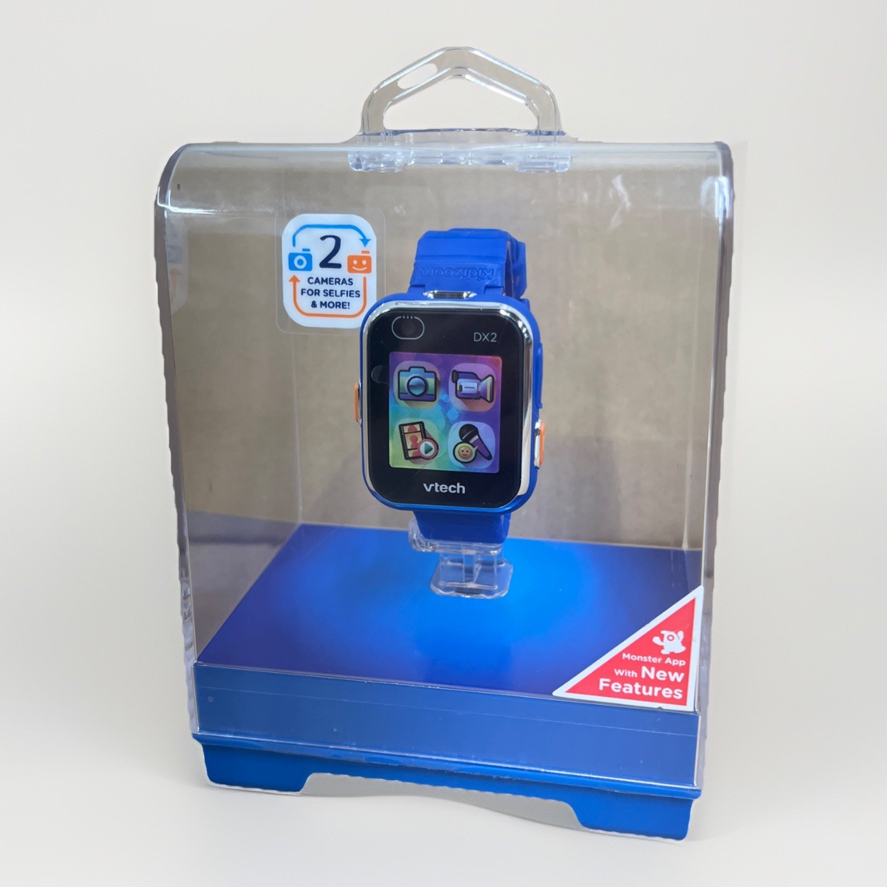 VTech 80-193808 Kidizoom Smartwatch DX2 Smart Watch – Blue open box