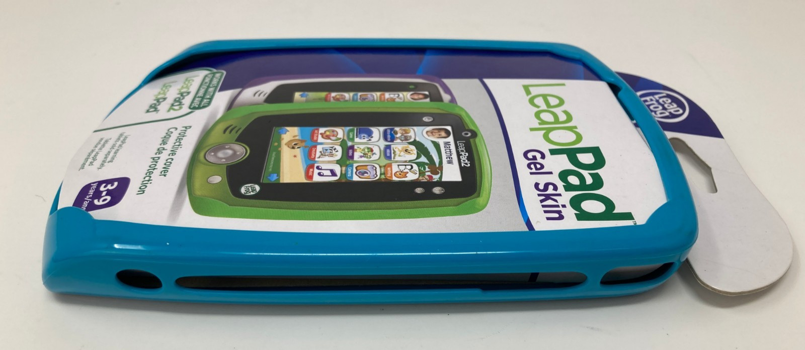 LeapFrog LeapPad 2 Gel Skin, Teal Blue Protective Cover 2012 NOS