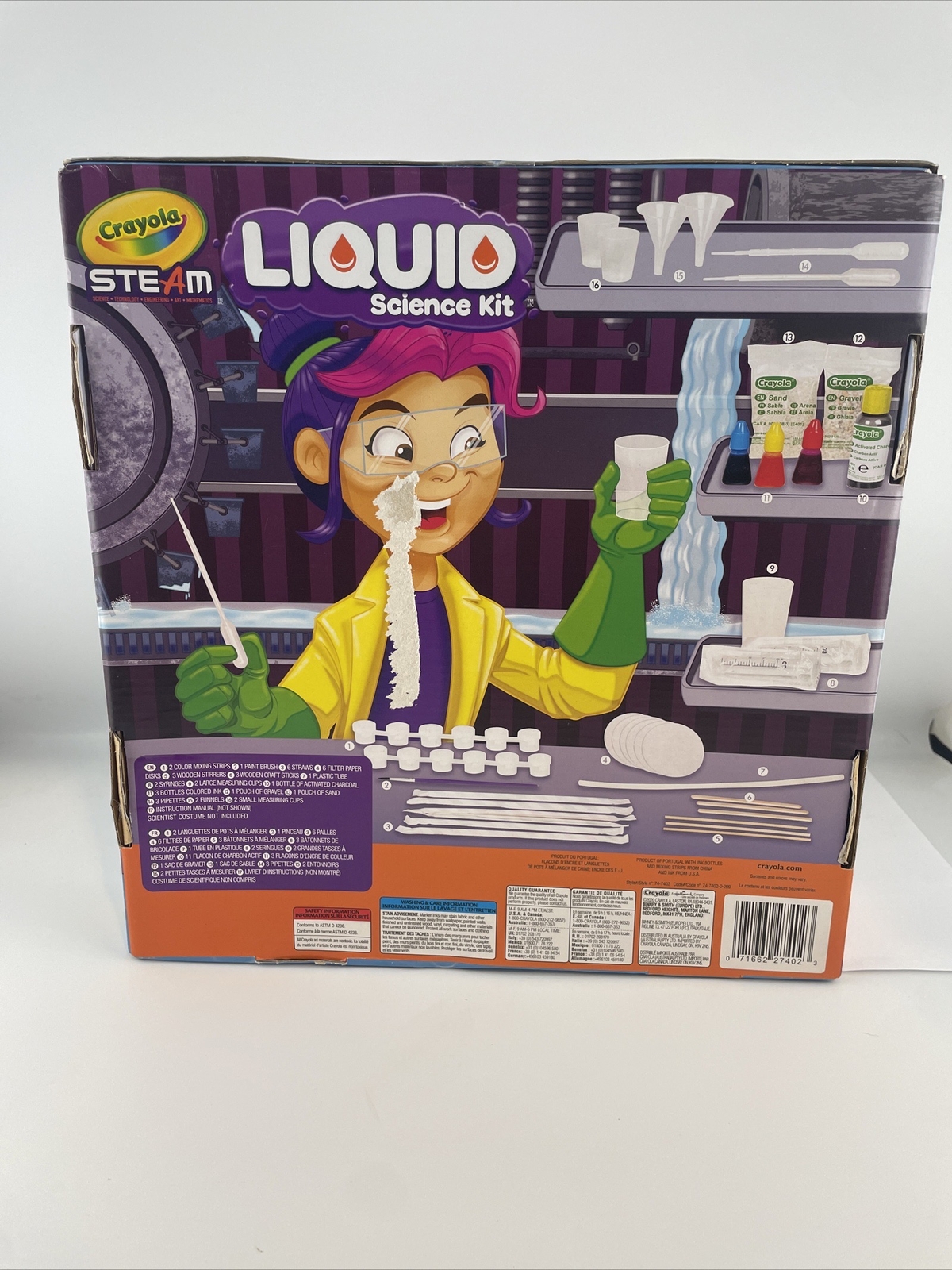 Crayola Liquid Science Kit for Kids, Water Experiments, Educational Toy, Gift