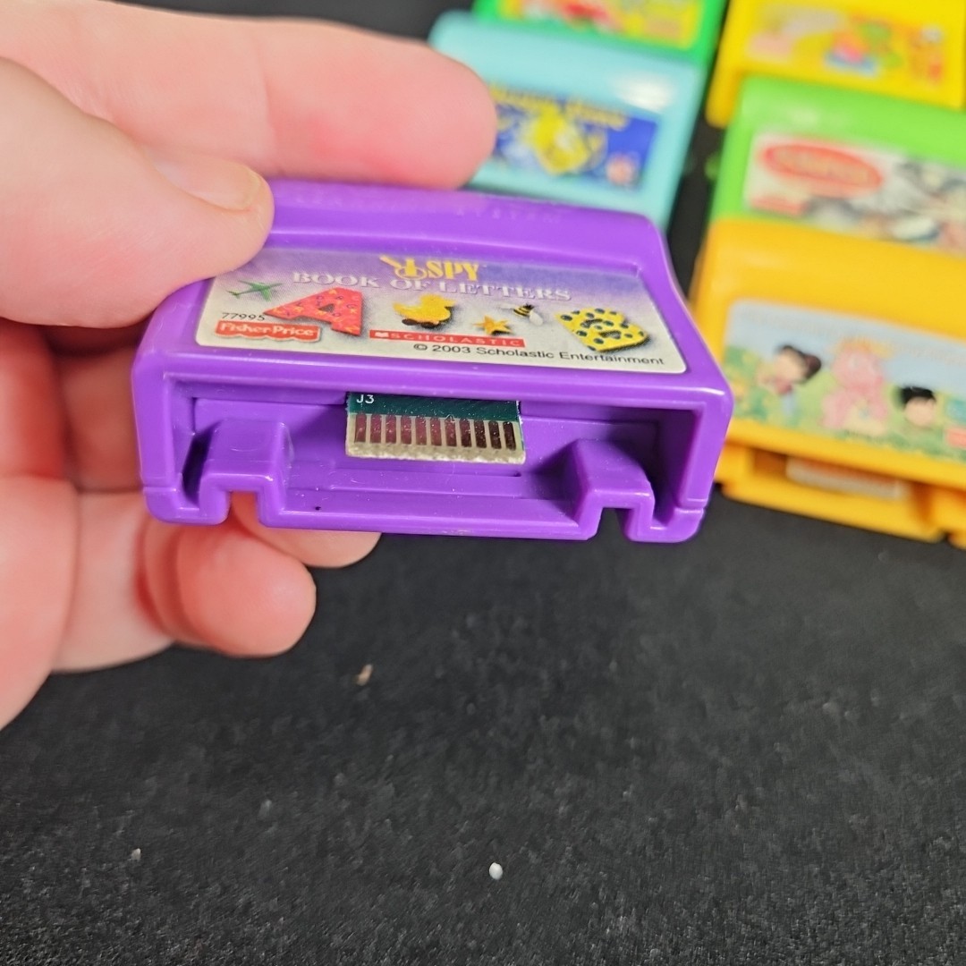 Lot of 8 Fisher Price Power Touch Cartridges Only I Spy Arthur Science Franklin