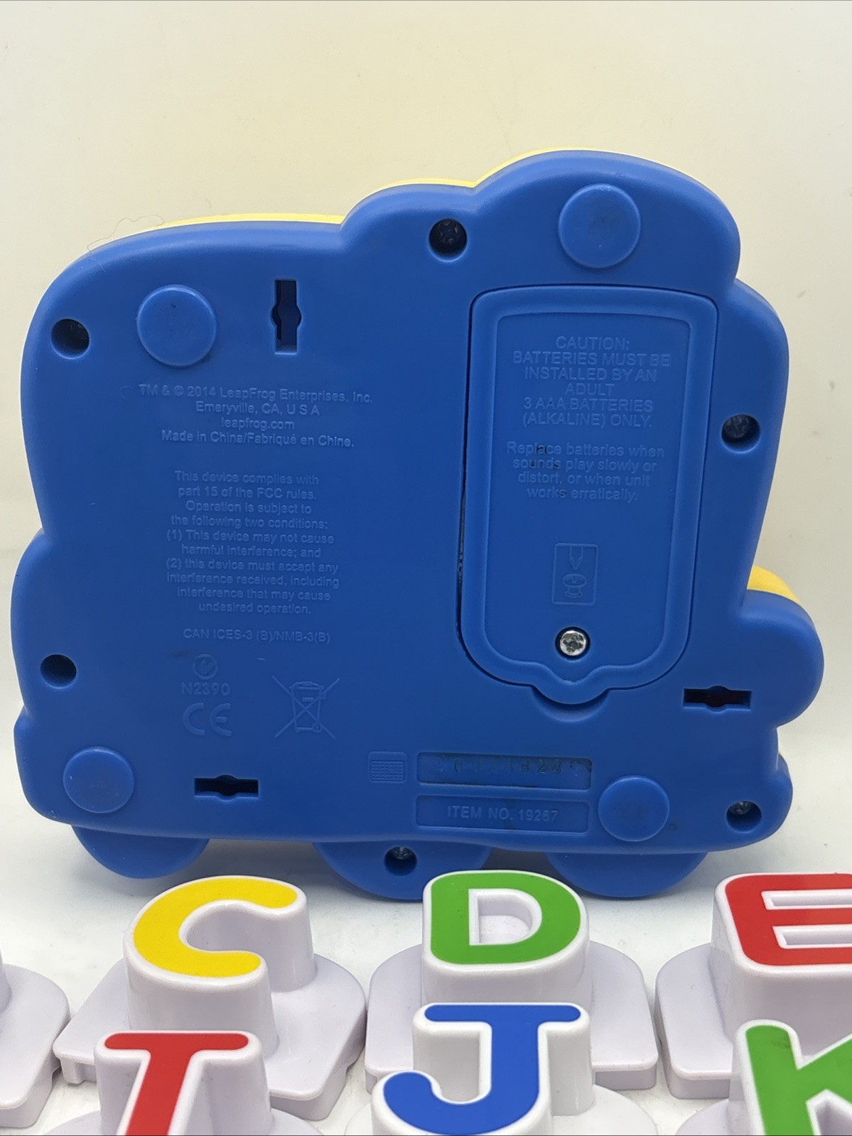 LeapFrog Fridge Phonics Magnetic Alphabet ABC Talking School Bus Complete Set 26