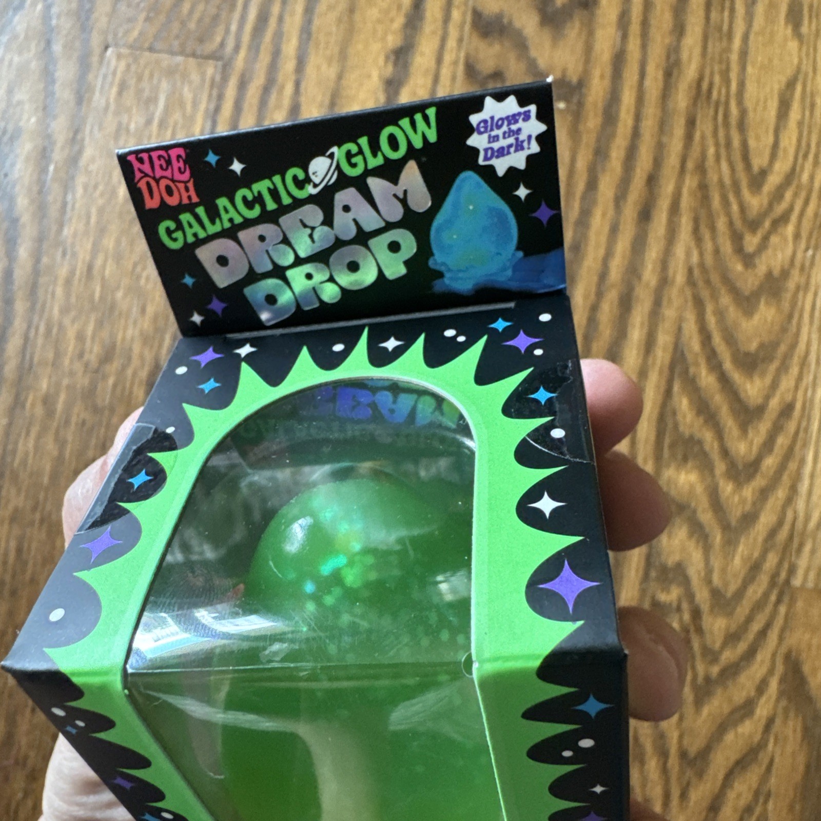 Needoh Galactic Glow Dream Drop – Green – RARE – AUTHENTIC – New & Unopened