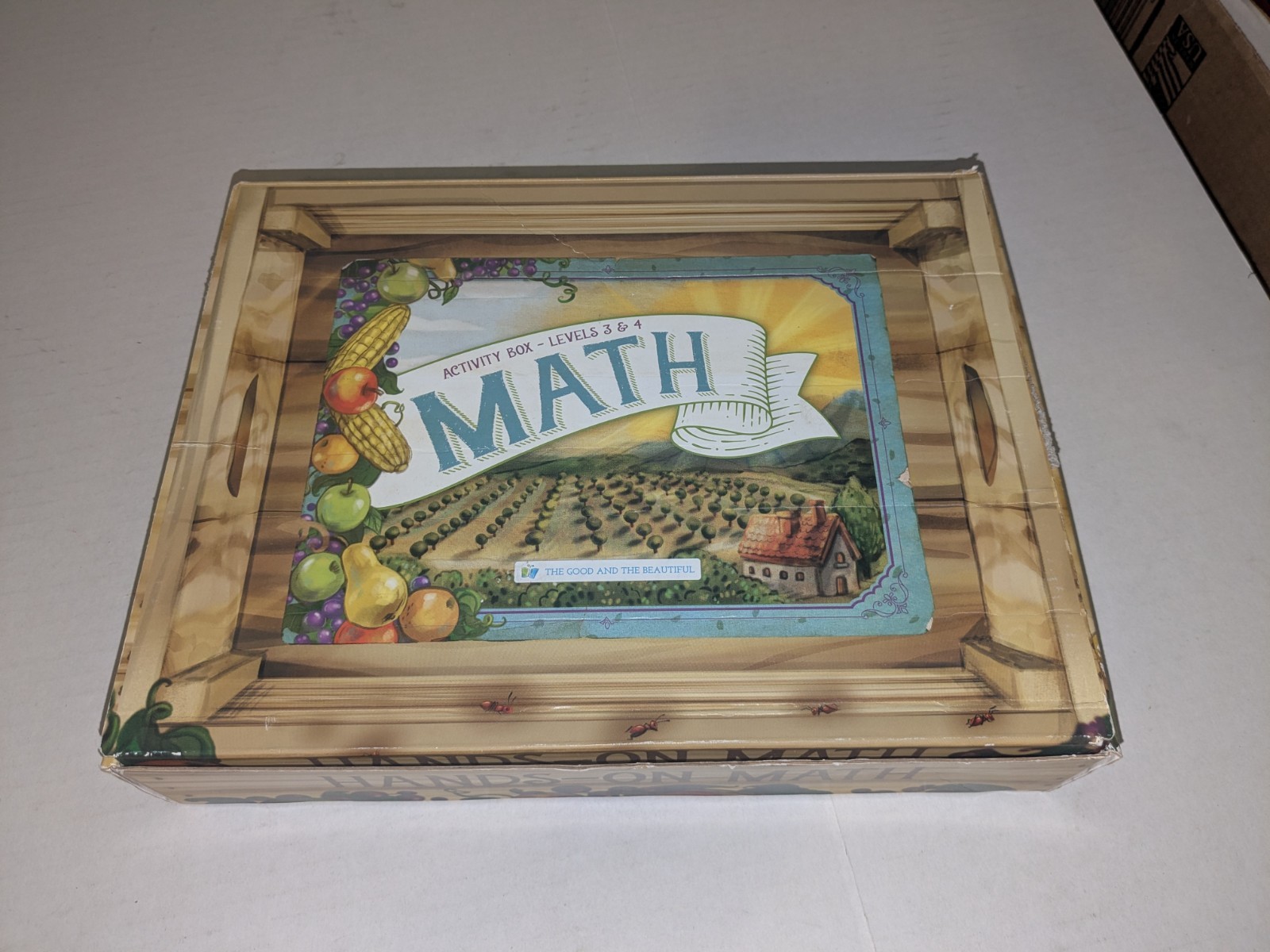 Math Activity Box Levels 3 & 4 Good And The Beautiful Curriculum Manipulatives