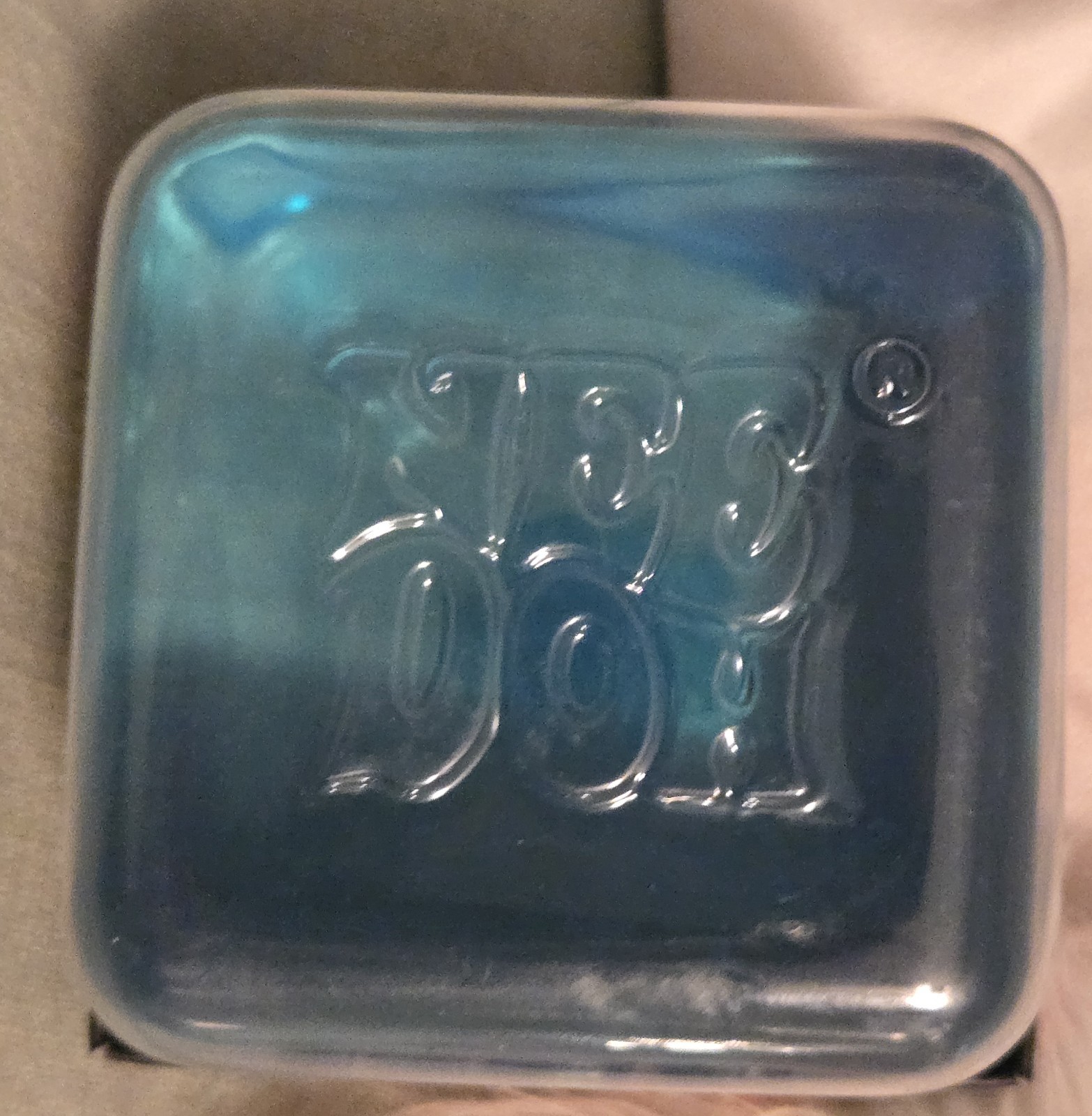 Authentic NeeDoh Nice Berg Blue XL Giant Nee Doh Niceberg Solid Squish Cube