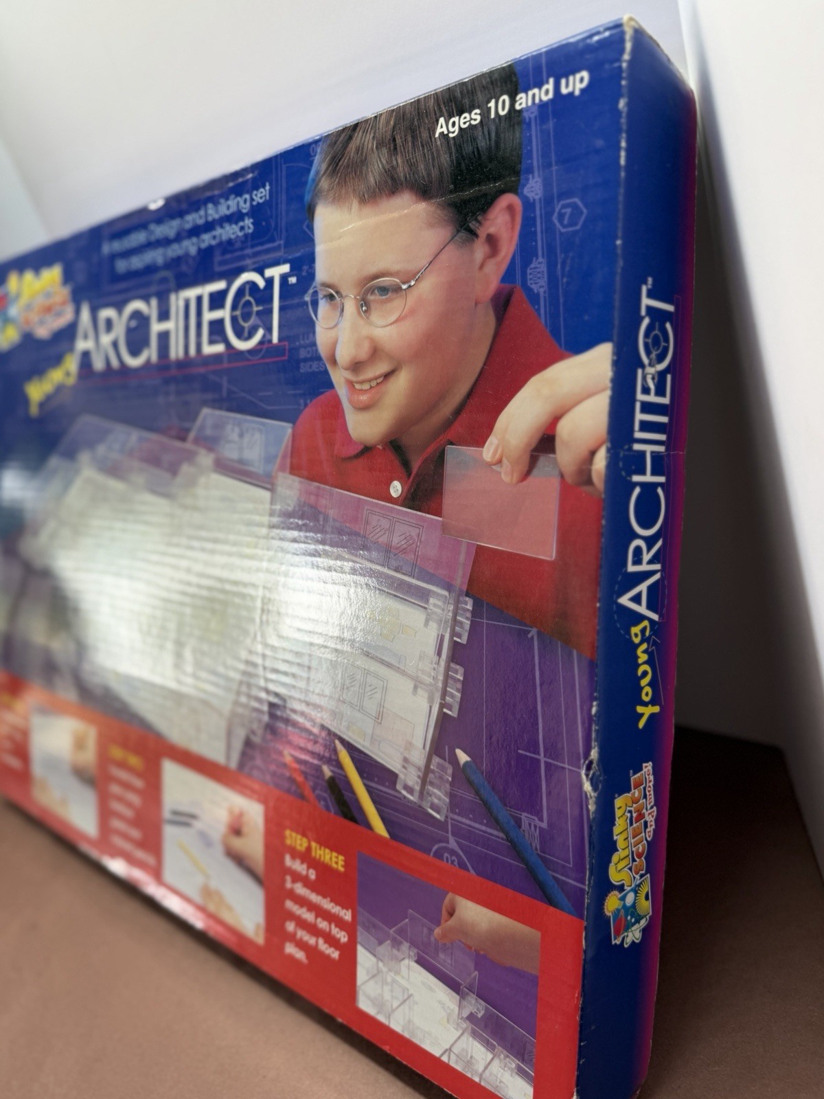 Slinky Science Young Architect Building Set with Helix Vellum Paper 50 Sheets