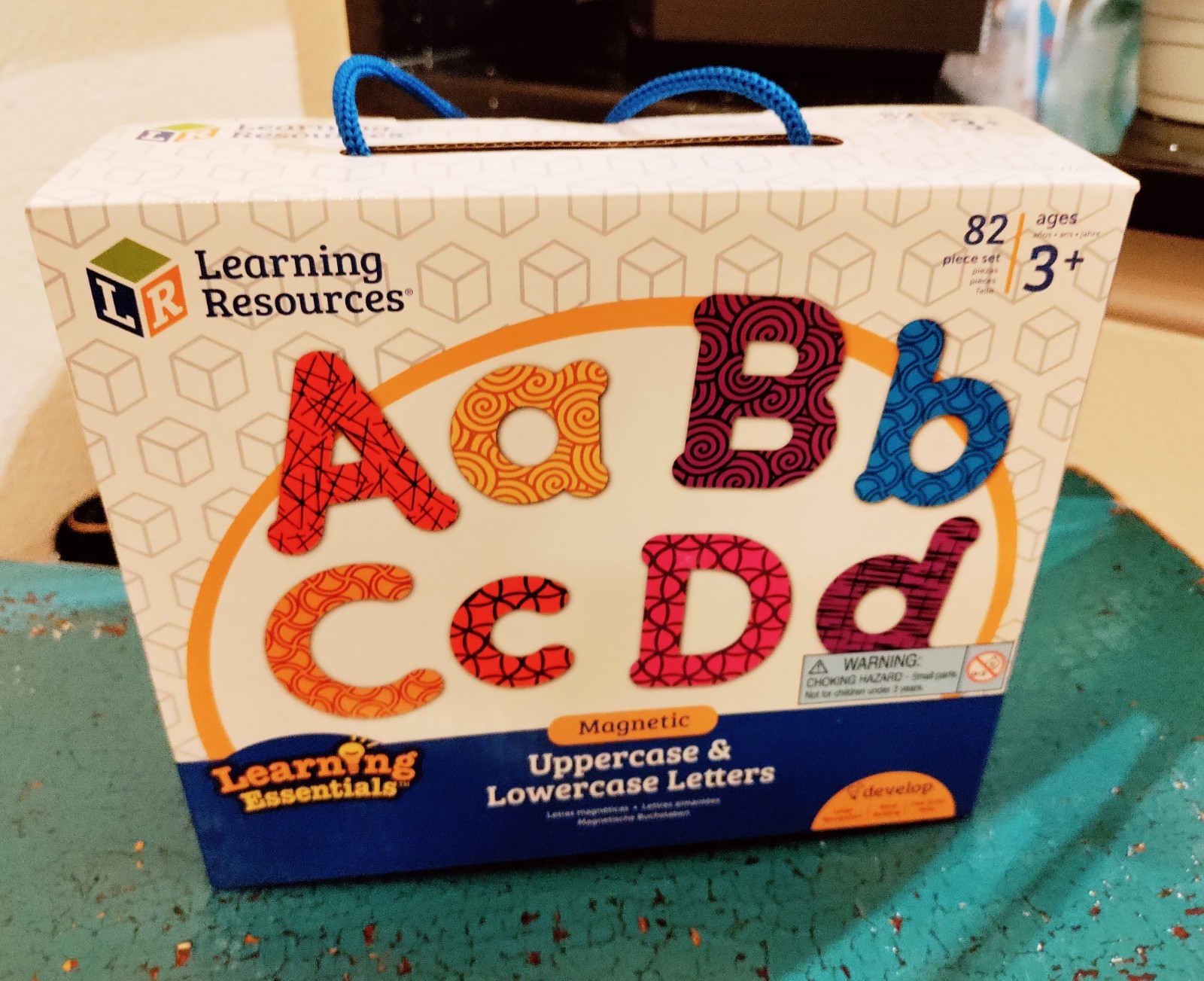 Learning Resources Magnetic Upper/Lowercase Letters Alphabet Age 3+ NEW FREESHIP