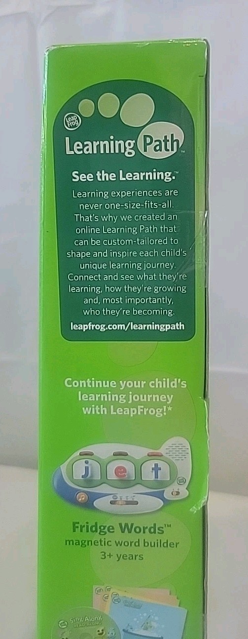 Rare 2007 LeapFrog Fridge Talk Magnetic Wordplay Recorder NEW Educational Toy