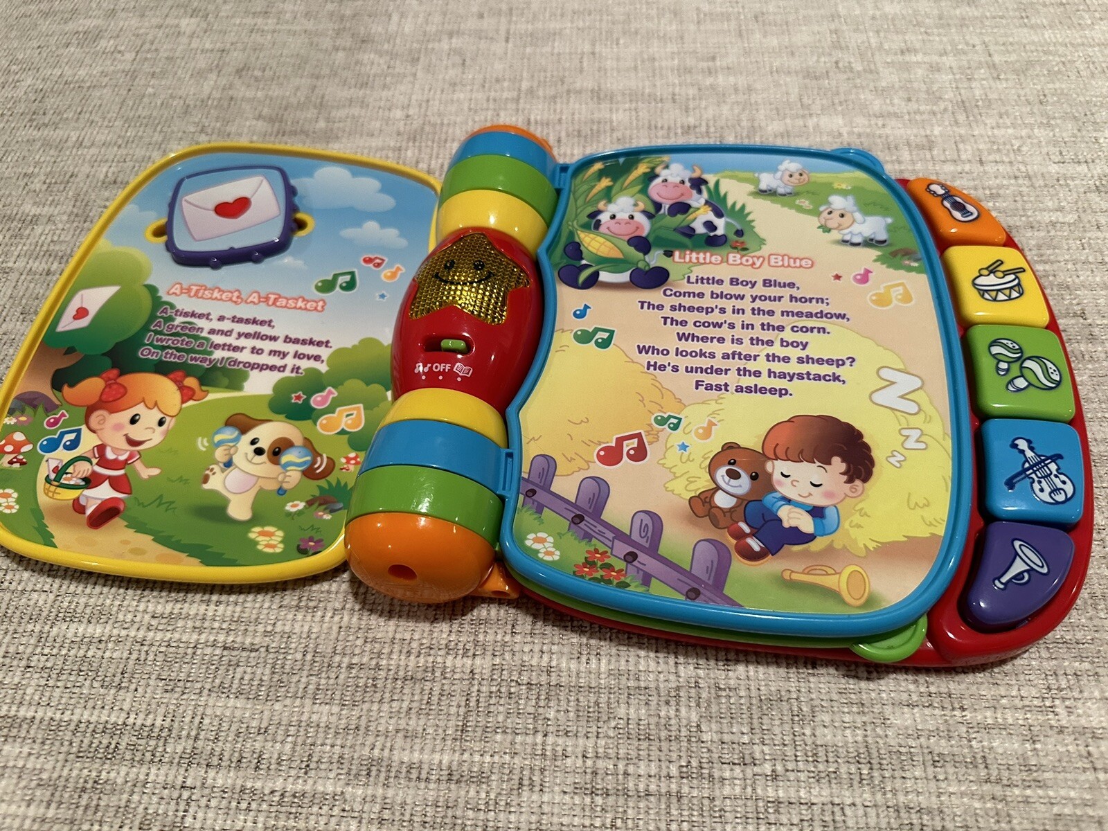 Vtech Musical Rhymes Book (Music + Songs Toys) – 6 Months to 3 Years