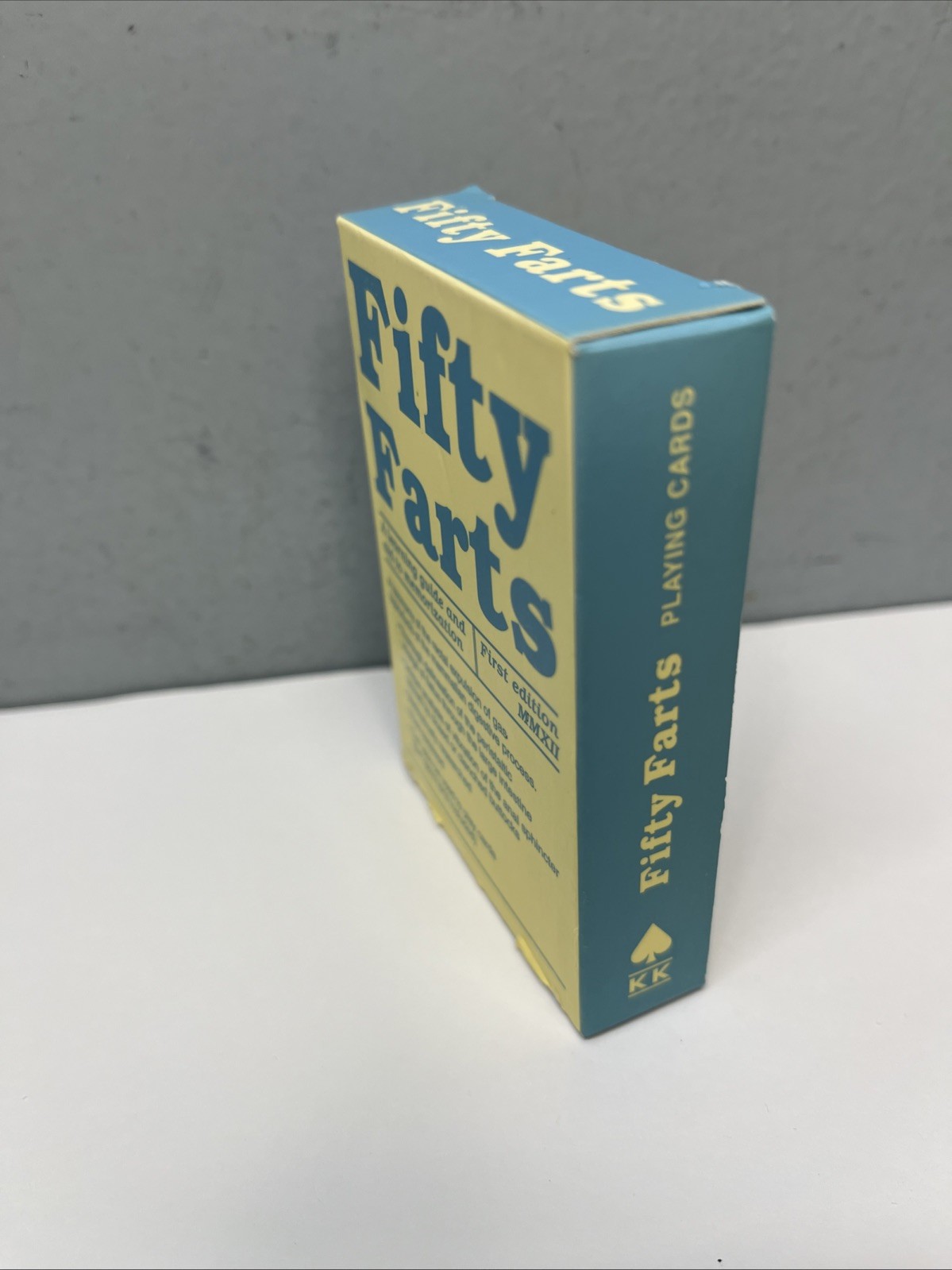 Fifty Farts Playing Cards (52) Gag Gift Learning Guide Cards First Edition MMXII