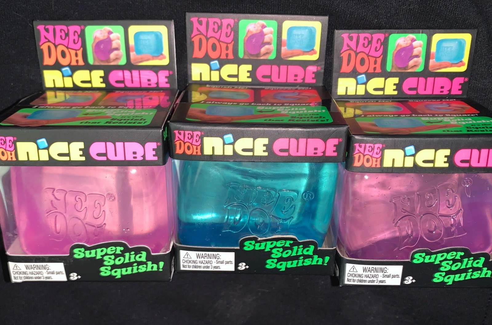 New Authentic Nee Doh Nice Cube New Sealed 1 Cube