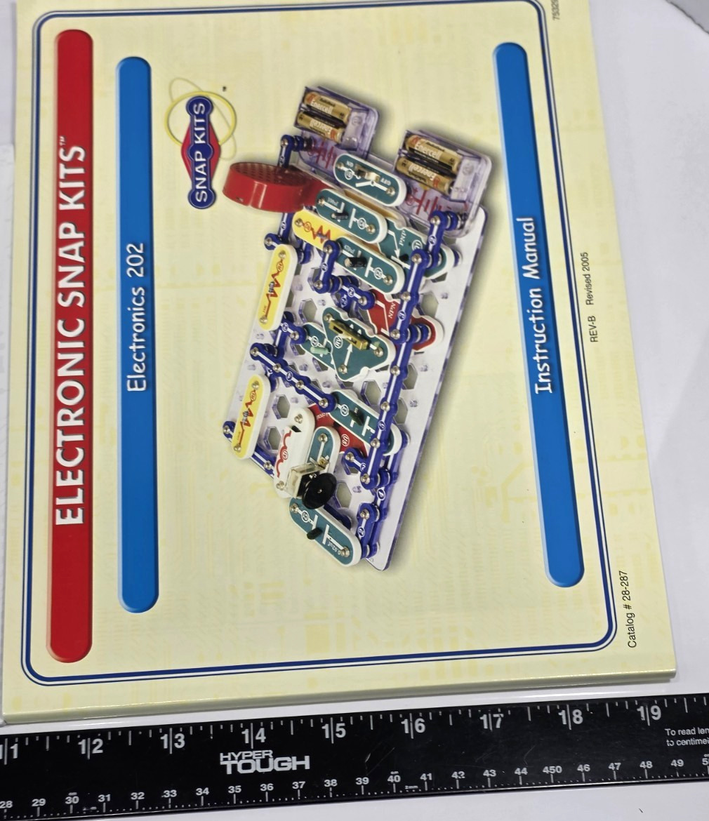 Elenco Snap Circuits Instruction Manuals Books Lot of 4