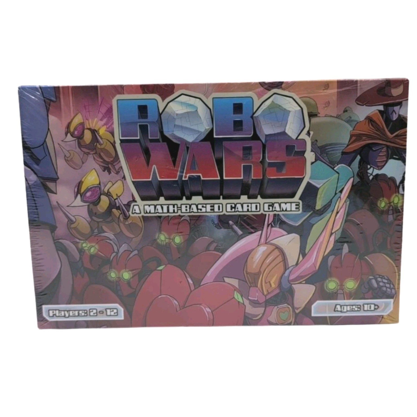Autum Robo Wars: A Math-Based Card Game Educational Strategy 2-12 Players Sealed
