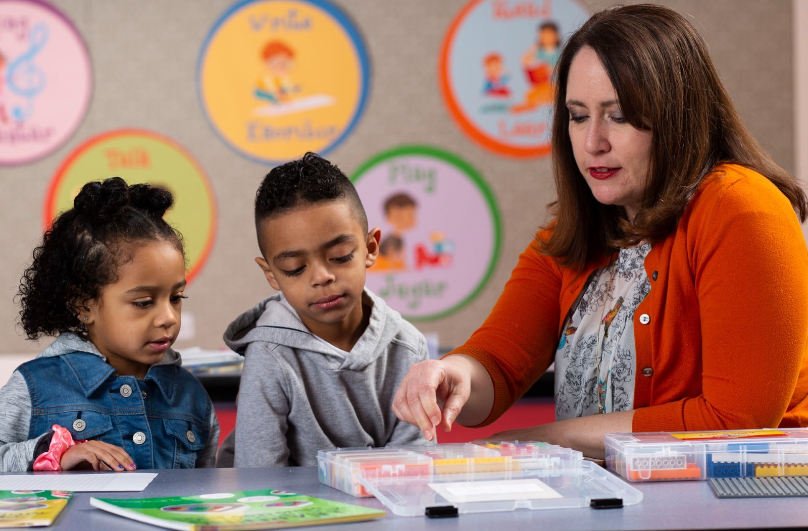 Brick Math Basic Measurement Bundle: Teach Measurement using plastic bricks.