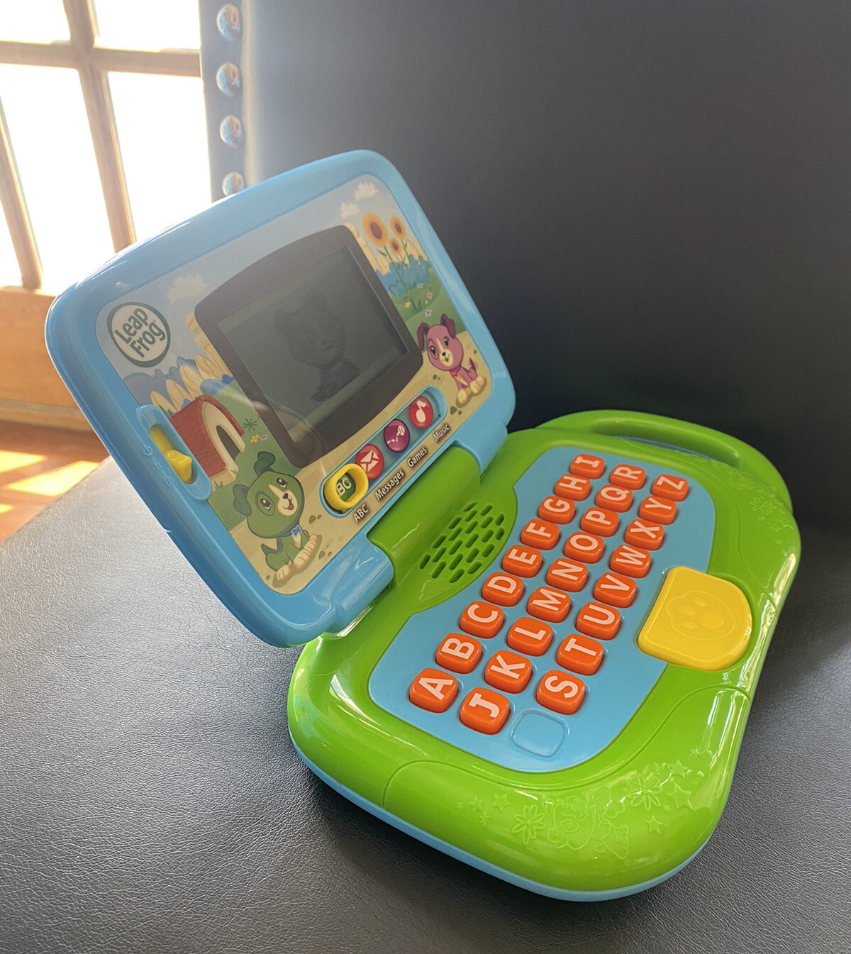 Leapfrog My Own LeapTop Leap Frog Learning Interactive Laptop System **TESTED**