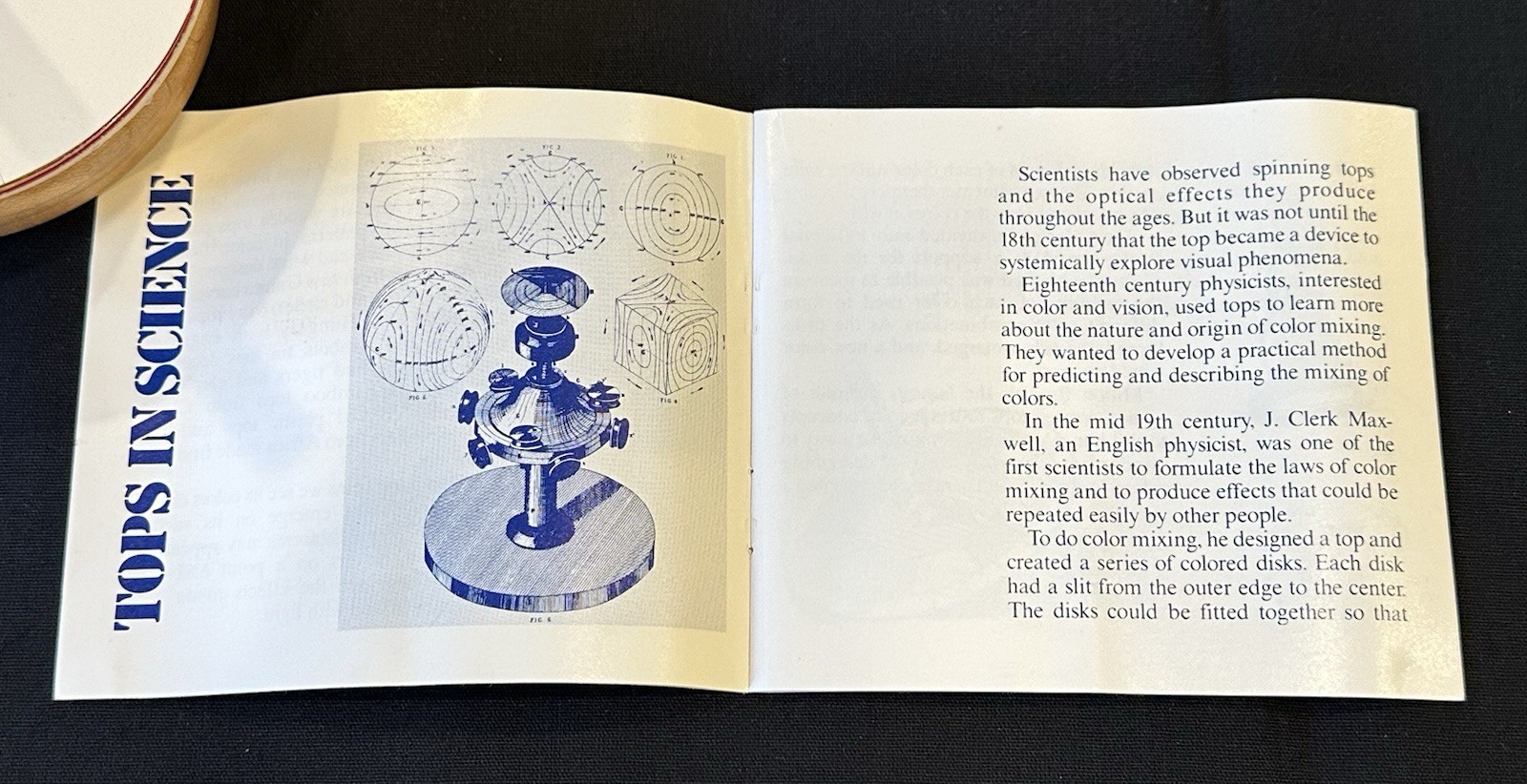 Vintage 1981 Toptical Science Color Mix Learning Material Workshop Montessori