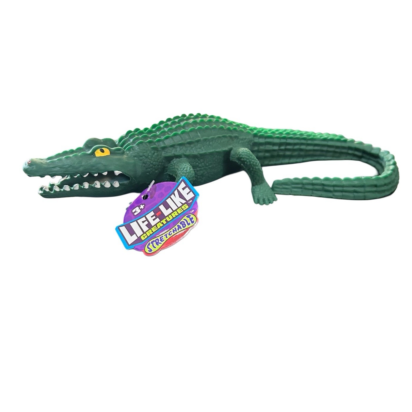 JA-RU Life Like Realistic 11” Alligator Jiggly Stretchy Sensory Tactile Toy New