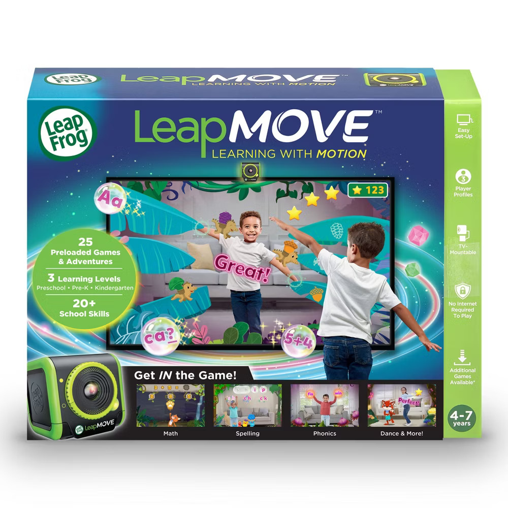 LeapFrog LeapMove Interactive Learning Game Ages 4–7 Years