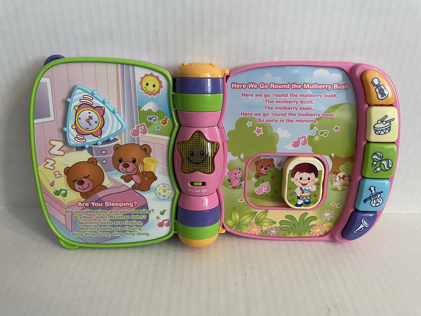 VTech Musical Rhymes Book Educational Toys For 6 month -3 Years Olds Toddler