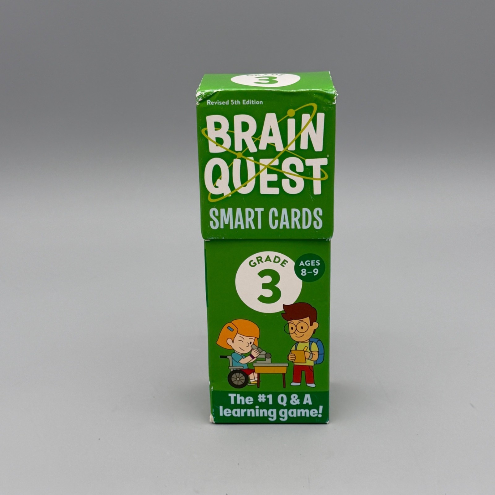 Brain Quest Grade 3 Smart Cards Revised 5th Edition Ages 8-9 Learning Game