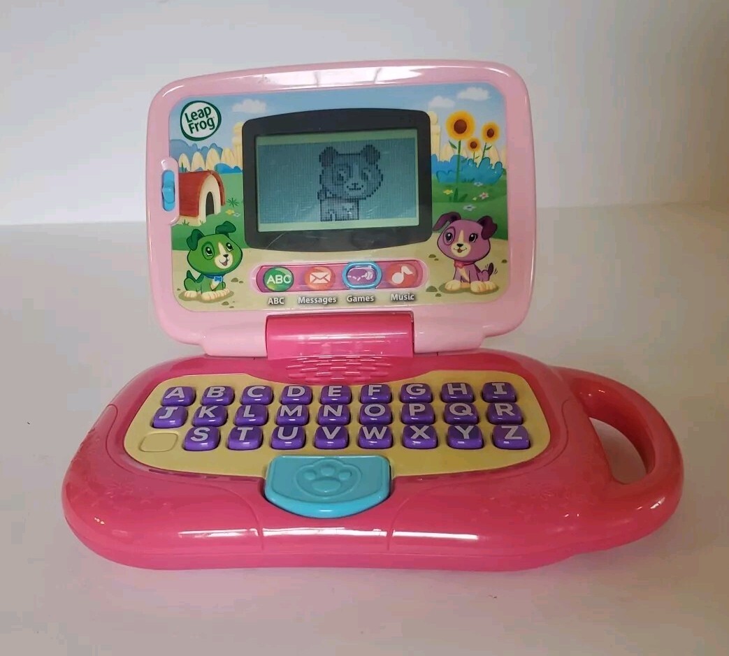 Leapfrog My Own Leaptop #19167 Kids Interactive Computer Laptop Screen Toy Pink