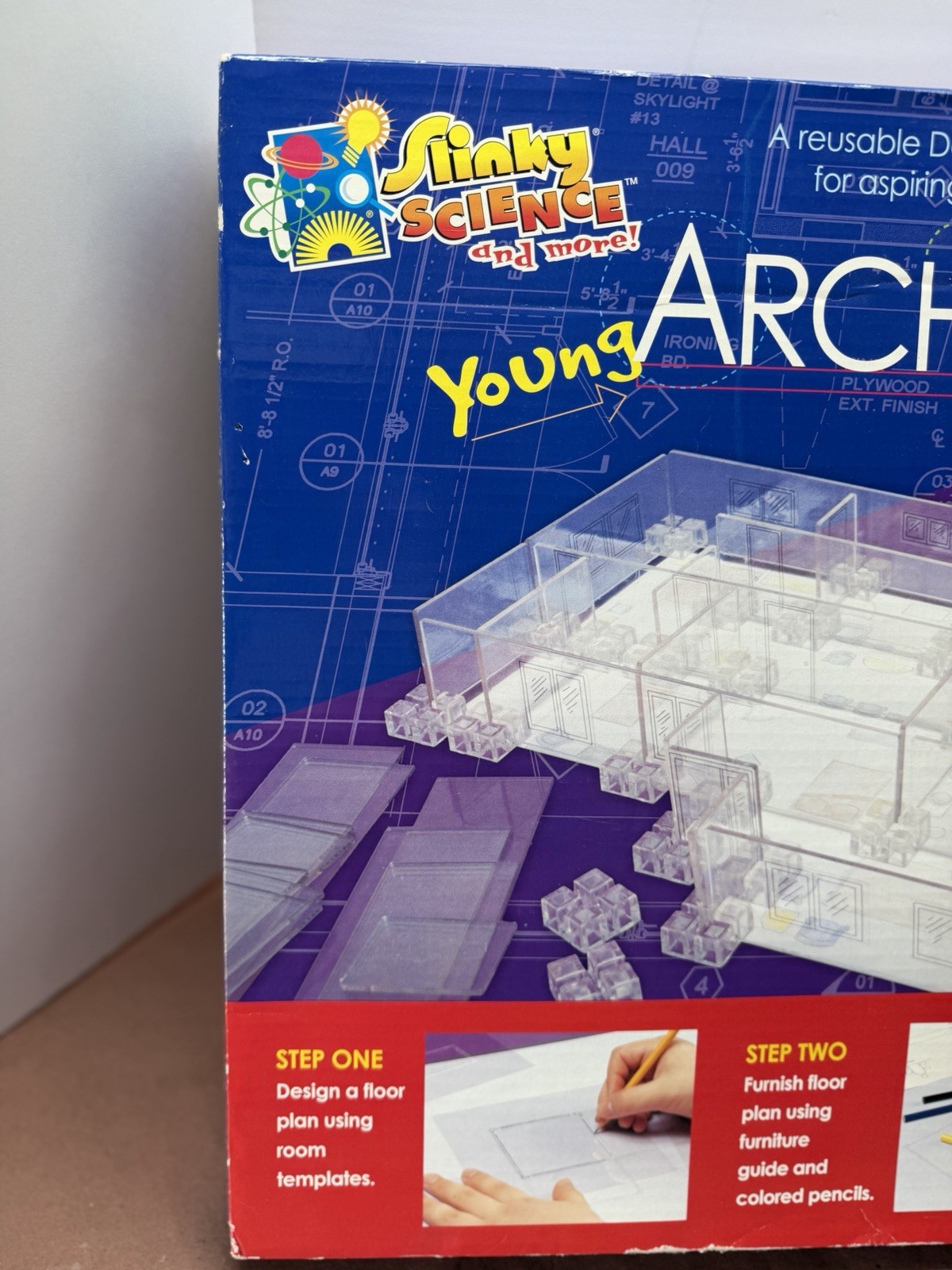 Slinky Science Young Architect Building Set with Helix Vellum Paper 50 Sheets