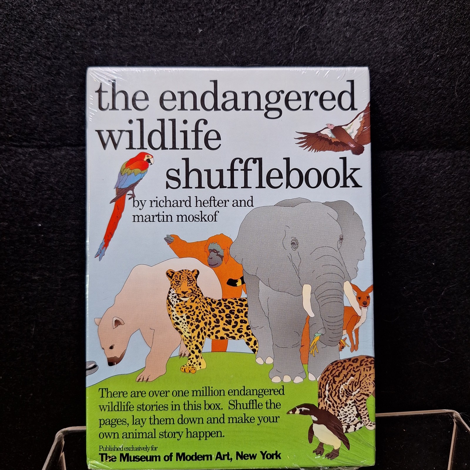 The Endangered Wildlife Shufflebook Richard Hefter 1991 Museum of Modern Art
