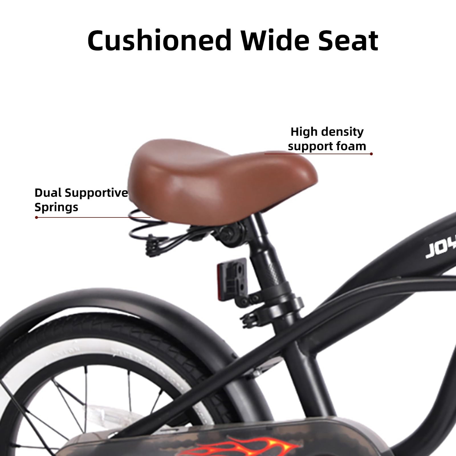 JOYSTAR 12 14 16 Inch Kids Cruiser Bike for Ages 2-7 Years Old Girls & Boys, …