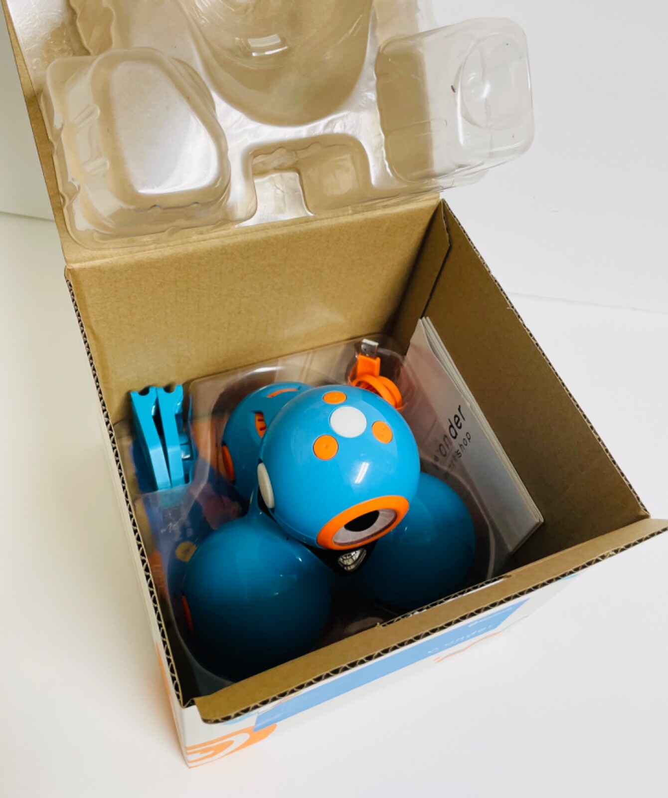 Kids Wonder Workshop DA01 Dash Interactive Robot Coding STEM – EXCELLENT w/Box