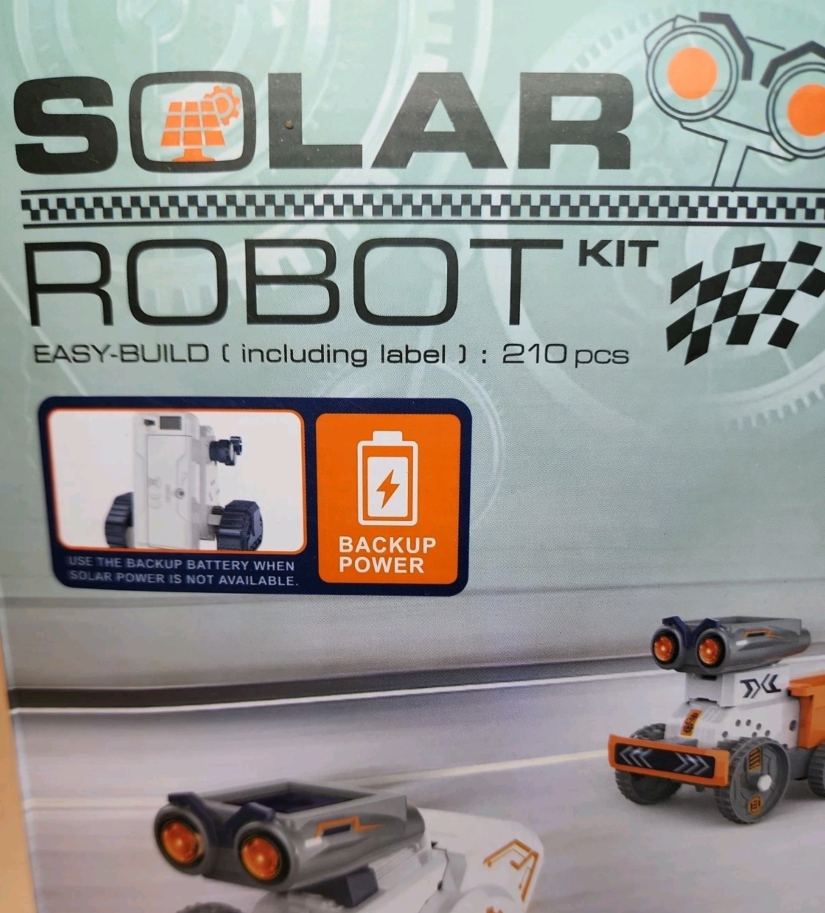 NEW STEM / 21-in-1 / 210 Piece / Solar Robot / Educational / Creation Kit / 709