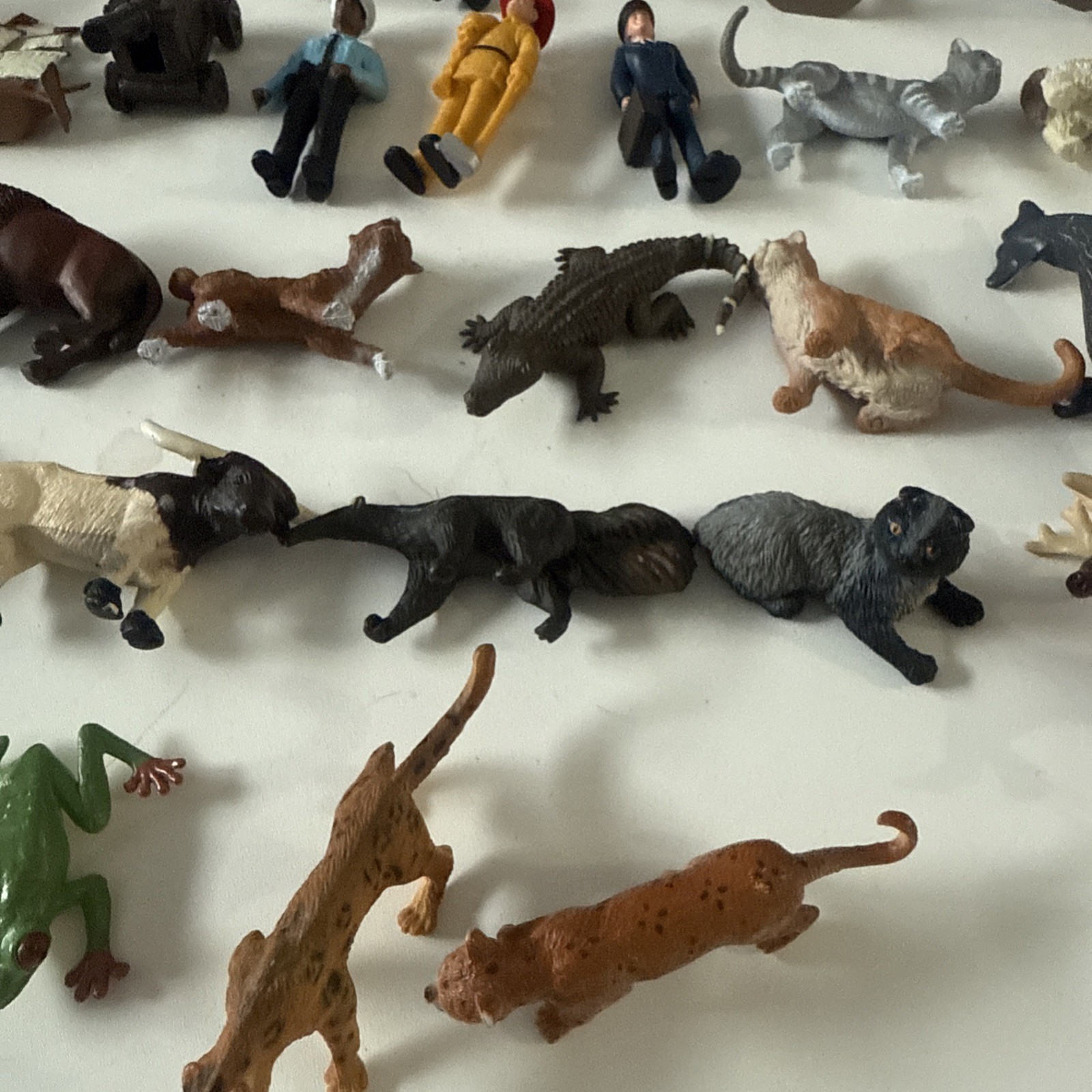 Lot Of 75 Individual Safari Ltd Good Luck Minis (Mini Animals, People)