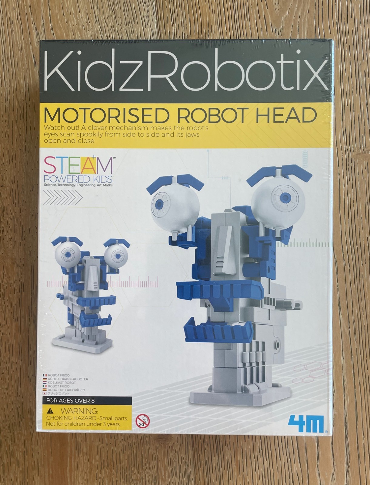 4M KidzRobotix Motorised Robot Head Science Kit – Original Sealed Box