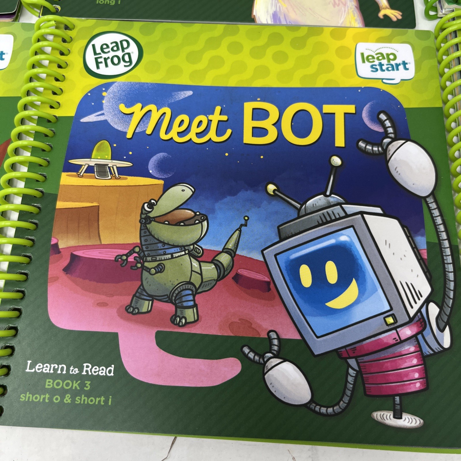 Leap Frog LEARN TO READ Volume 1 6 Books for Ages 4-7 Leap Start 3D