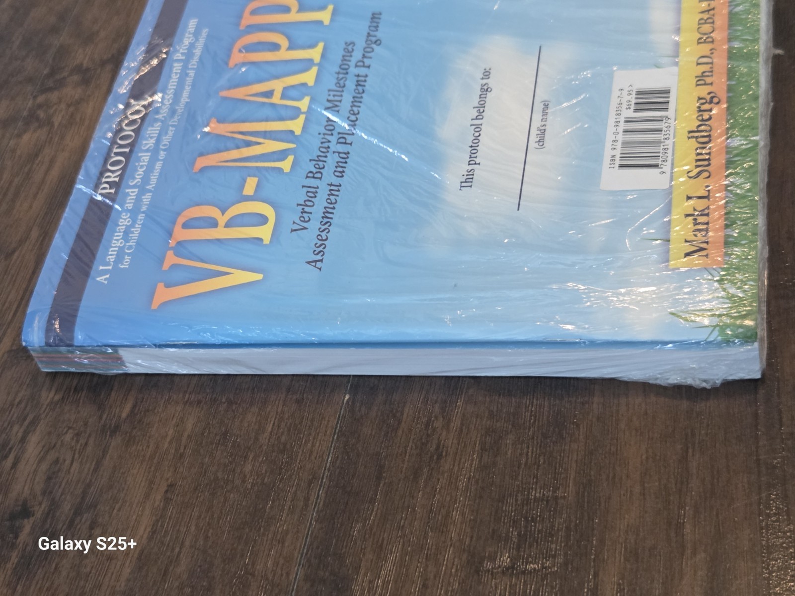 VB-MAPP: Verbal Behavior Milestones Assessment and Placement Program Guide and P