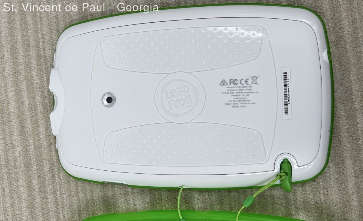 LeapFrog LeapPad Platinum Kids Learning Tablet W/ Charger & Extras Tested Works
