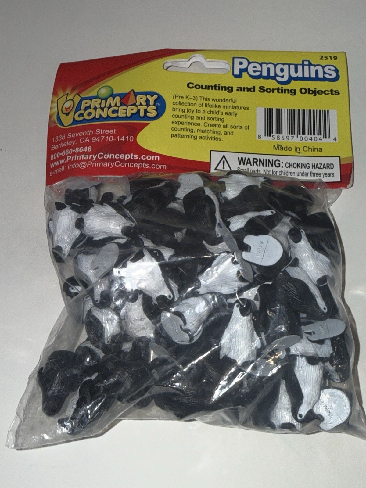 Primary Concepts Penguins Counting And Sorting