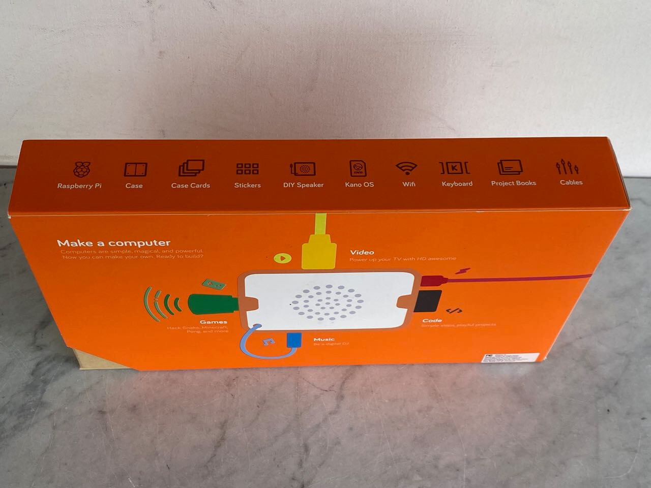 KANO Computer Kit for Children. RASPBERRY Pi. Tested Works Great