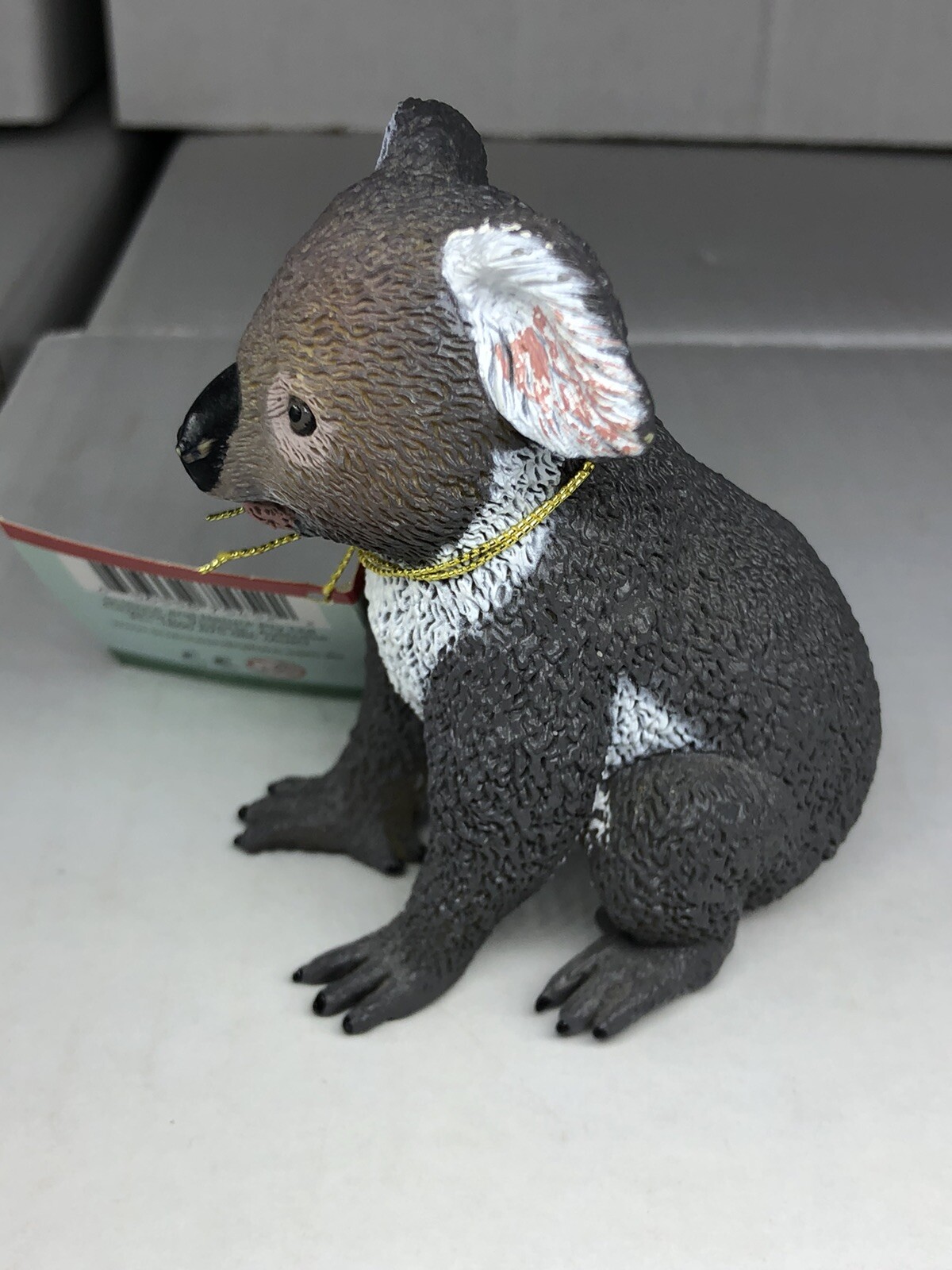 Koala Bear Science and Nature Australia Vinyl Toy Figure New With Tag Gray