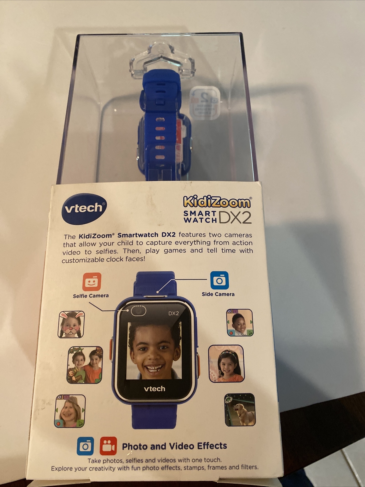 NEW VTech Kidizoom Smart watch DX2 Blue Educational Fun