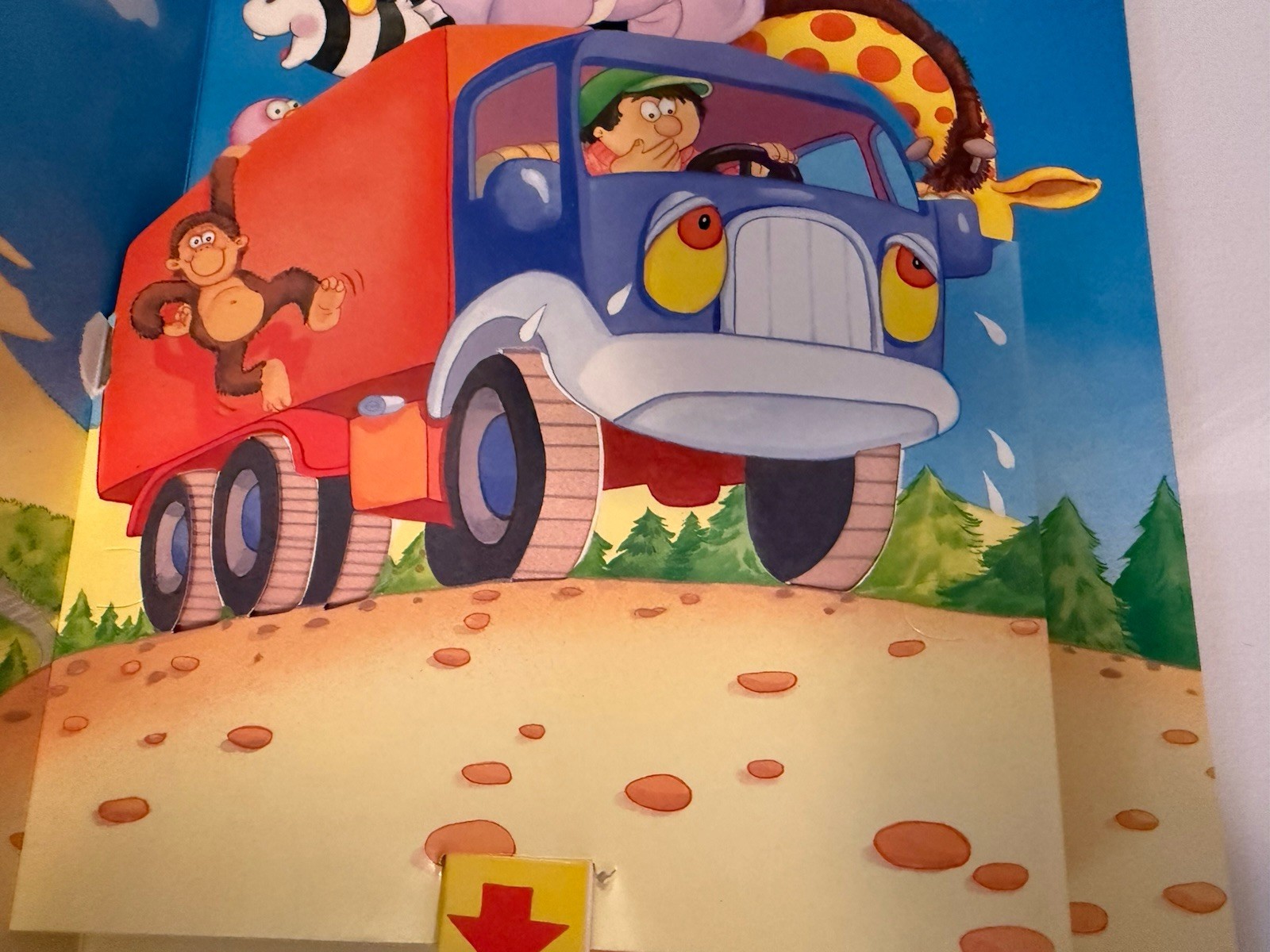 Trains Boats and Planes Interactive Pop-Up Children’s Book Educational Transport