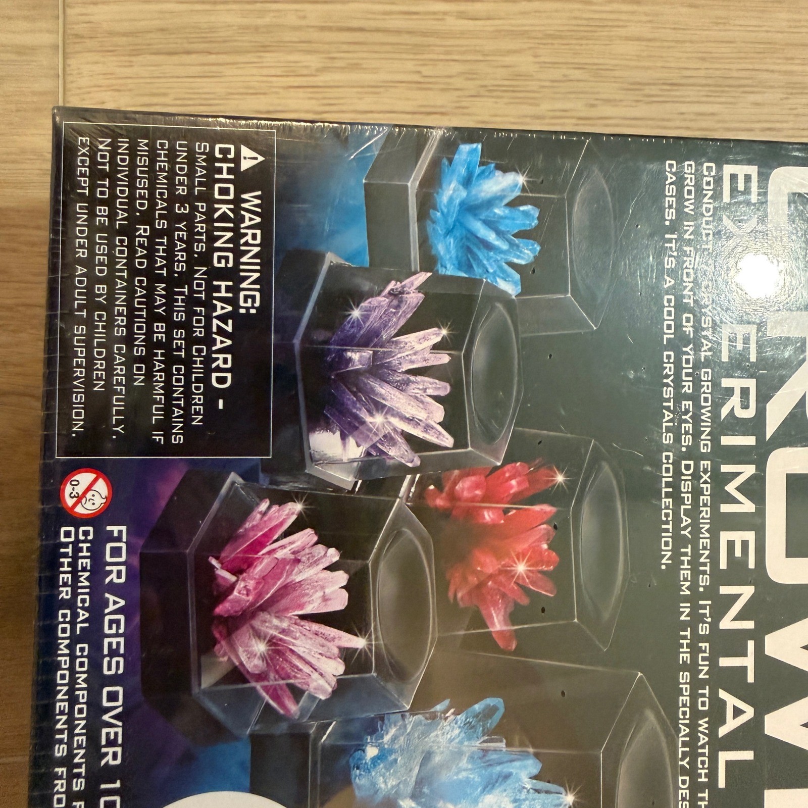 4M Crystal Growing Experimental Kit Unisex OS Multicolor STEM Science Gift Toy