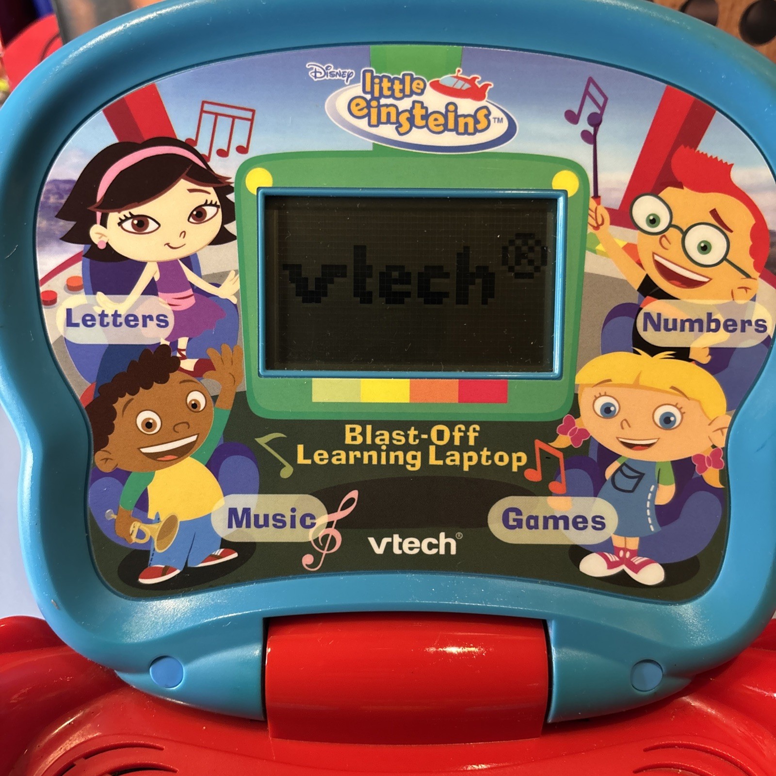 VTech Little Einsteins BLAST-OFF LEARNING Laptop – 18 Activities, WORKS!! Read