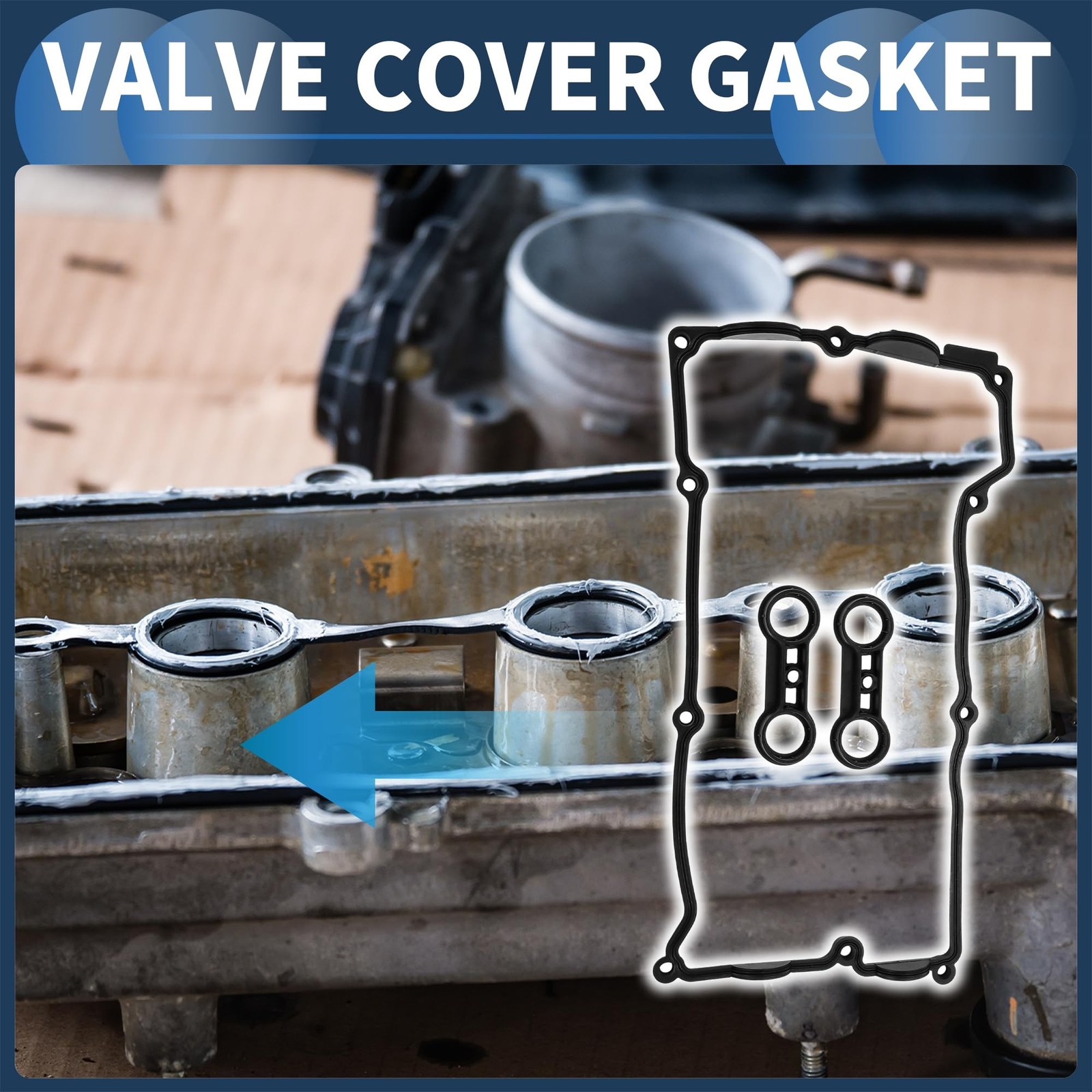 Valve Cover Gasket Set for BMW 3 Series 2002-2005 Engine Valve Cover Gasket R…