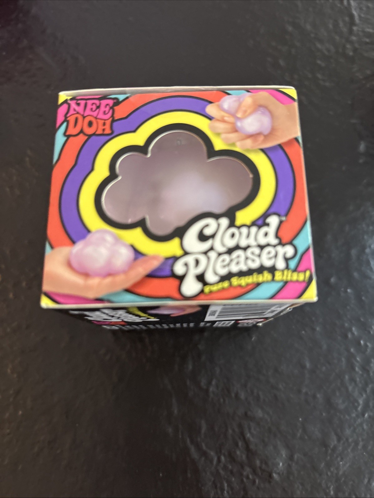 Schylling NeeDoh Cloud Pleaser Purple Soft Doh Squish Squeeze Toy