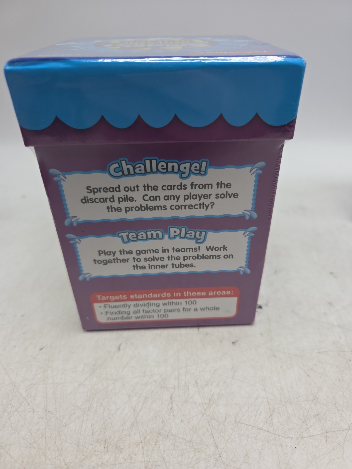 Lakeshore LM243-244 Splash Math Game Multiplication & Division Grades 3-5 Sealed