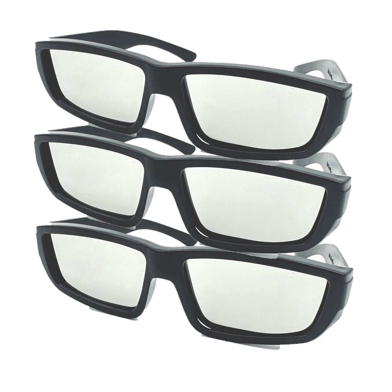 3 Pairs Bookishbunny Solar Eclipse Viewer Plastic Glasses ISO Certified Sun View
