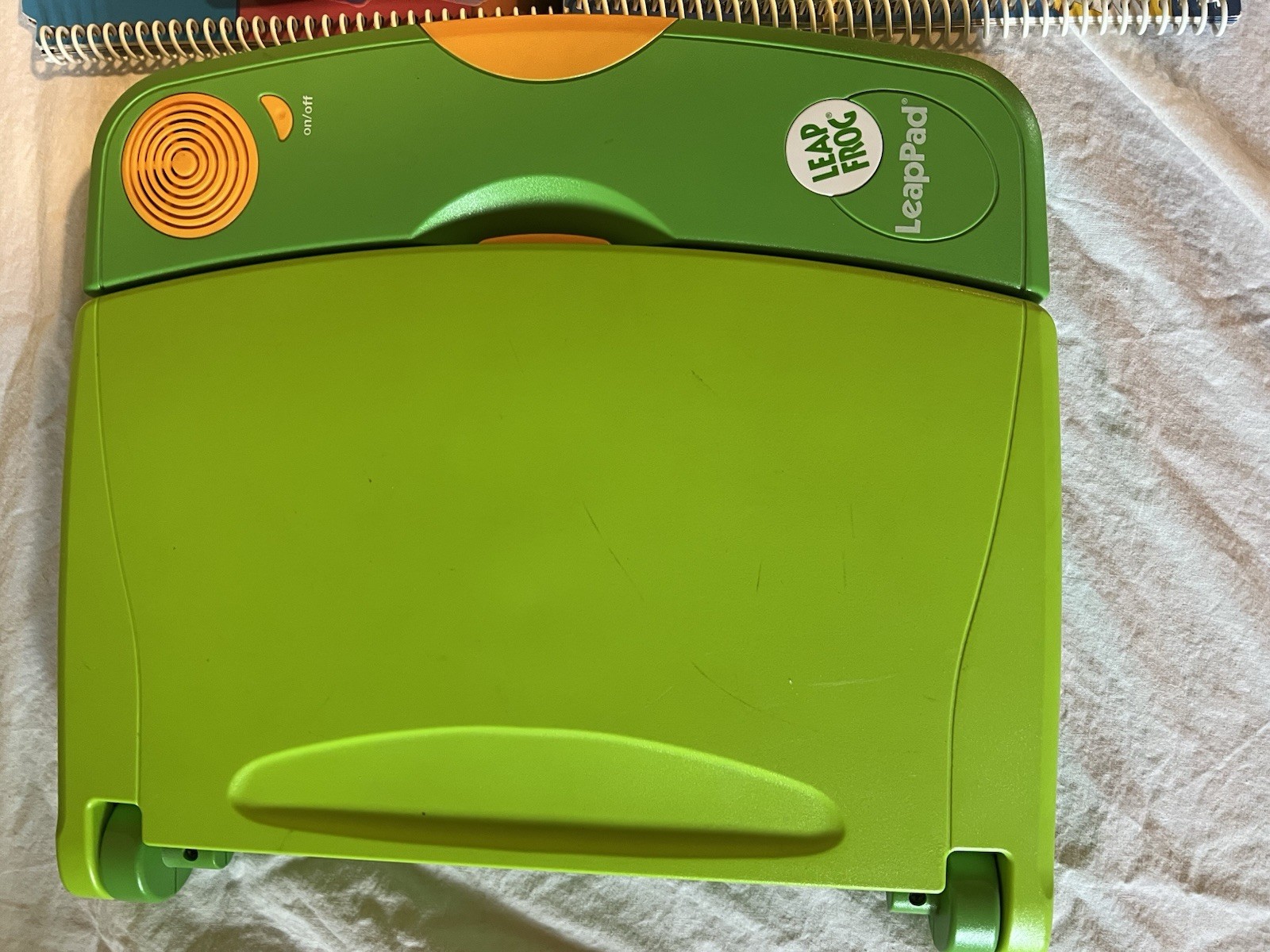 LeapFrog LeapPad Learning System + 6 Books & Cartridges Bundle Tested Works