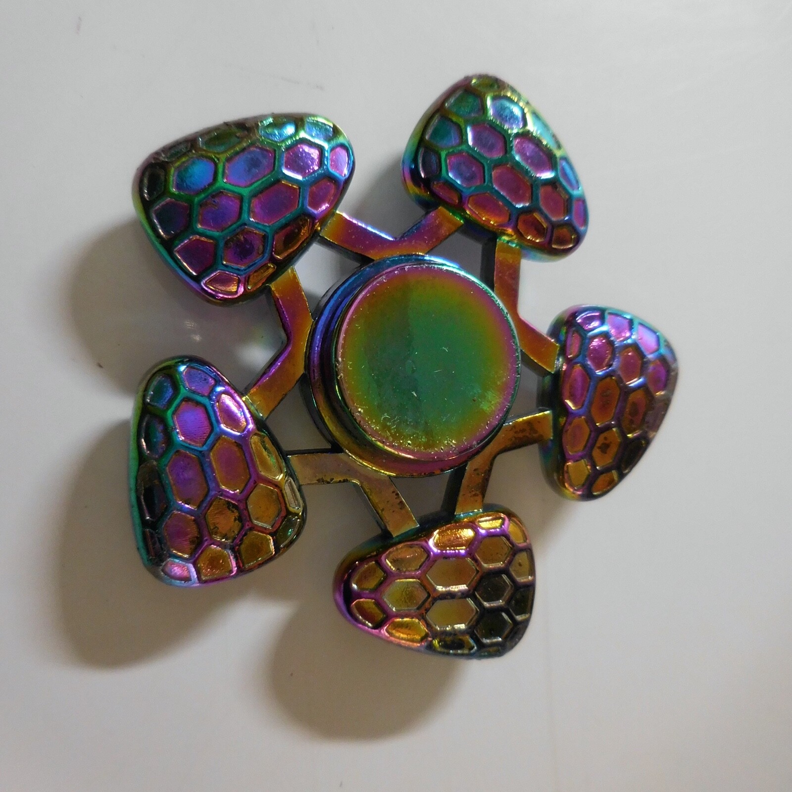 7 Spinners Fidget Hand Toy Contemporary Ball Bearing Game N5425