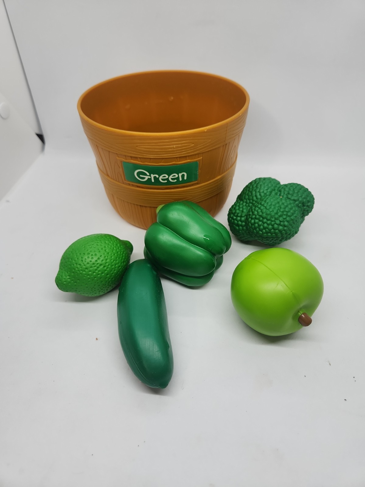 Learning Resources Farmers Market Color Matching Play Food Sorting Set Toy