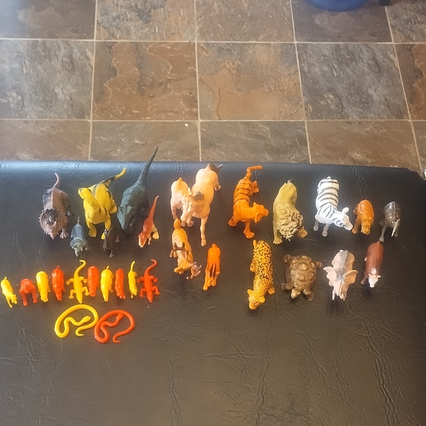 Educational Animal & Dinosaur Figures Toy Set Lot for Ages 3-4, 4-7, 8-11 Years